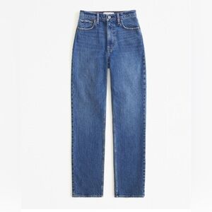 Abercrombie the 90’s straight ultra high rise